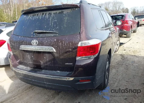 2013 Toyota Highlander Limited V6 из США, поврежденный, VIN 5TDDK3EH0DS189506